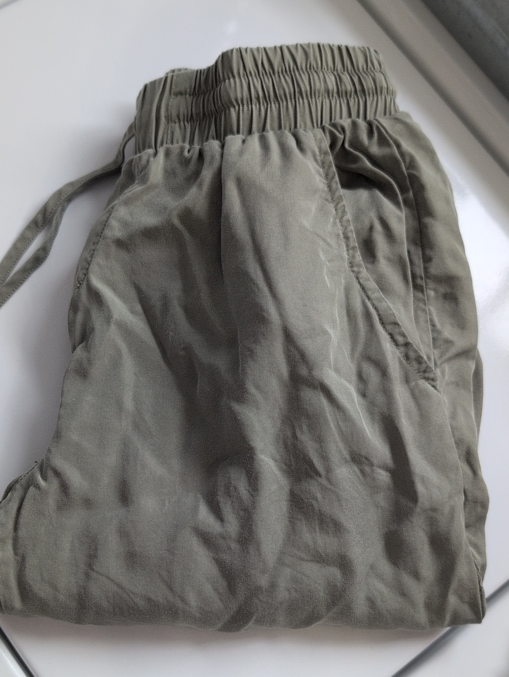 S Olive Tracking pants By Her-sy You